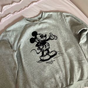 H&M disney mickey mouse sweatshirt